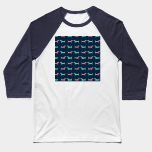 Cute dog lovers in dark blue Baseball T-Shirt